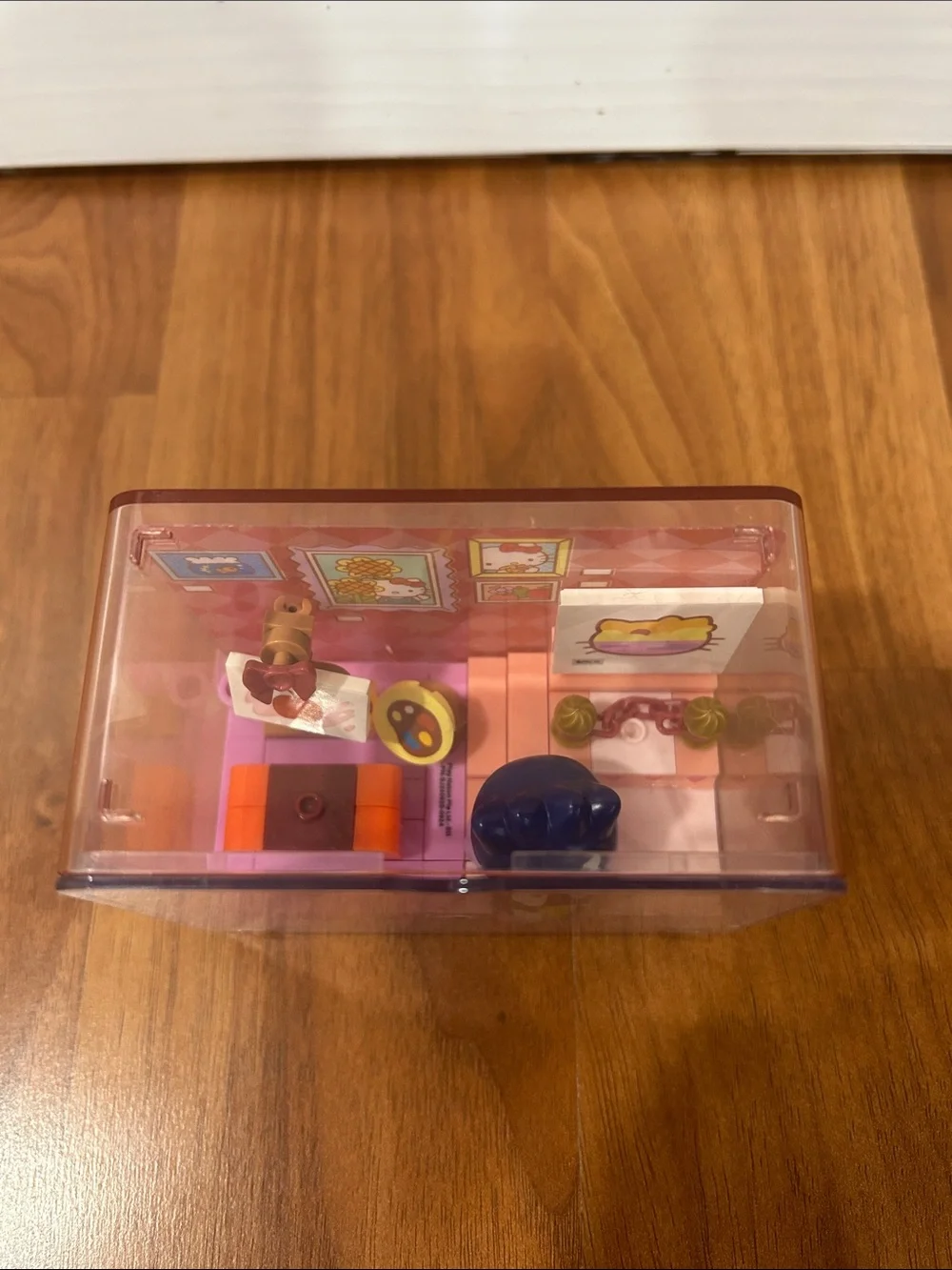 Sanrio Purple & Pink Mini Playroom Capsule with Orange Couch